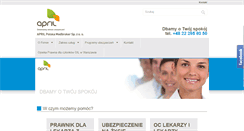 Desktop Screenshot of medbroker.pl